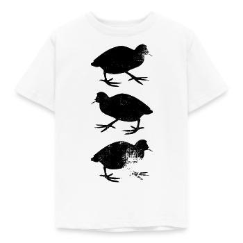 Wachtel - Kinder T-Shirt - Weiß - Vorne - AI Model Kid Male (0cm)