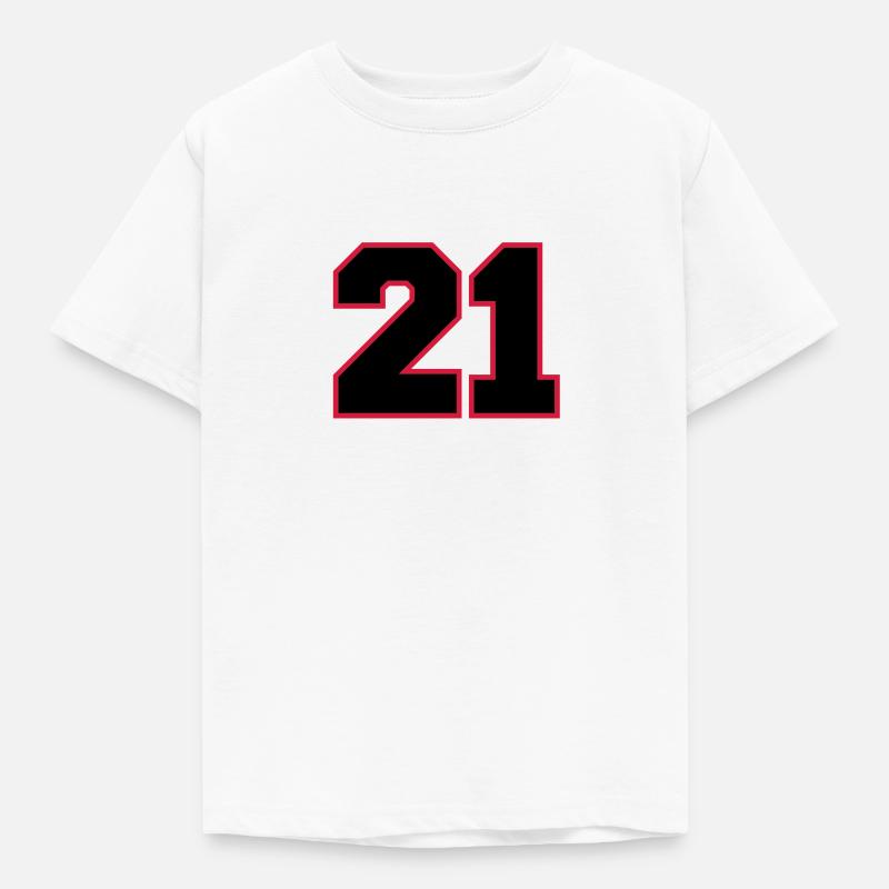 number21 - Kids' T-Shirt - white