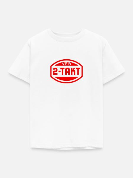 VEB 2-Takt Logo (1c) - Kinder T-Shirt - Weiß