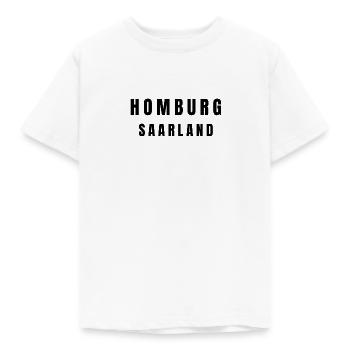 Homburg, Saarland - Kids' T-Shirt - white - Front - AI Model Kid Male (0cm)