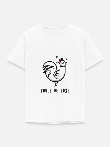 LUXUS-HEN - Kinder T-Shirt - Weiß