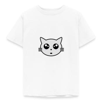 Kitten - Kids' T-Shirt - white - Front - AI Model Kid Male (0cm)