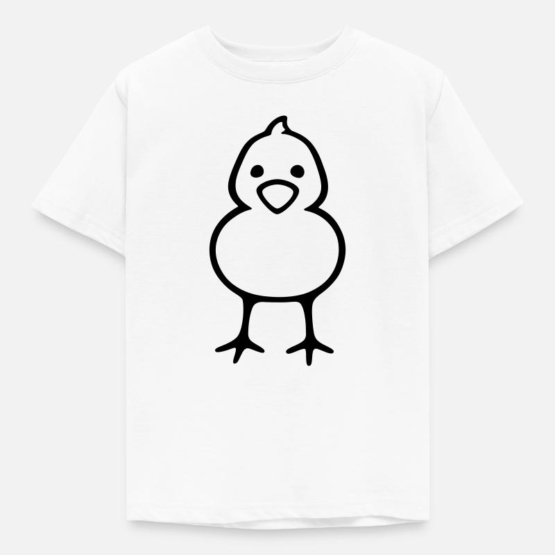Poussin - T-shirt Enfant - blanc