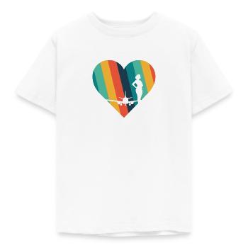 Hôtesse de l’air Hôtesse de l’air - T-shirt Enfant - blanc - Devant - AI Model Kid Male (0cm)