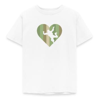 Skydive Parachuting Base Jumping - Kinder T-Shirt - Weiß - Vorne - AI Model Kid Male (0cm)