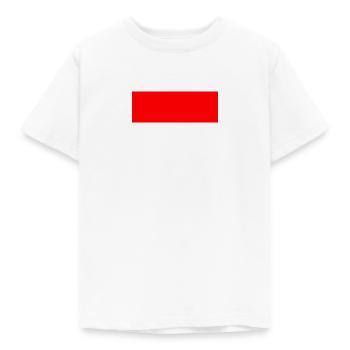 Drapeau rouge - T-shirt Enfant - blanc - Devant - AI Model Kid Male (0cm)