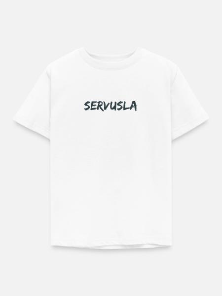 Servusla! - Kinder T-Shirt - Weiß