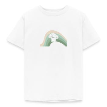 Cook Culinary art Hobby chef - Kids' T-Shirt - white - Front - AI Model Kid Male (0cm)