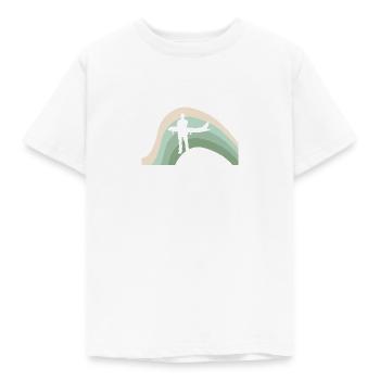 Flugbegleiter Stewardess Airline - Kinder T-Shirt - Weiß - Vorne - AI Model Kid Male (0cm)