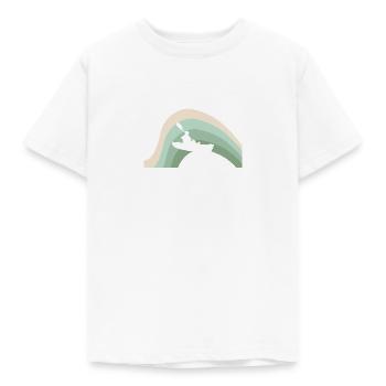Kayak Kayak d’eau vive - T-shirt Enfant - blanc - Devant - AI Model Kid Male (0cm)