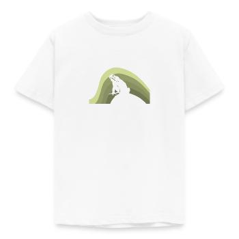 Fromage blanc grenouille - T-shirt Enfant - blanc - Devant - AI Model Kid Male (0cm)