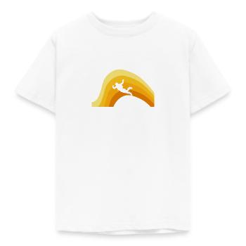 Skydiving Flying Base Jumping - Kids' T-Shirt - white - Front - AI Model Kid Male (0cm)