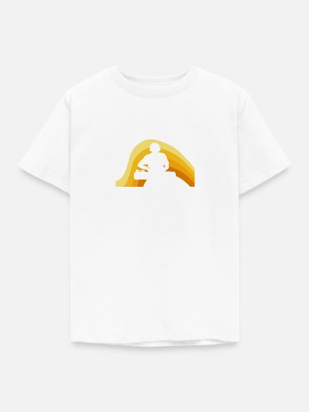 DJ Discjockey Trance - Kinder T-Shirt - Weiß