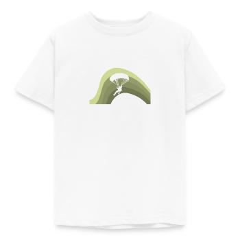 Fallschirmspringen Fallschirm - Kinder T-Shirt - Weiß - Vorne - AI Model Kid Male (0cm)