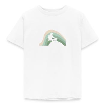 DJ Djing - Kinder T-Shirt - Weiß - Vorne - AI Model Kid Male (0cm)