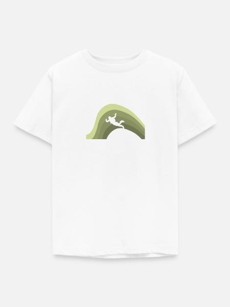 Skydiving Parachuting Adrenalin - Kinder T-Shirt - Weiß