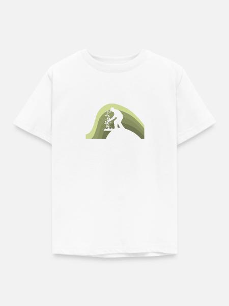 Gartenarbeit Blume - Kinder T-Shirt - Weiß