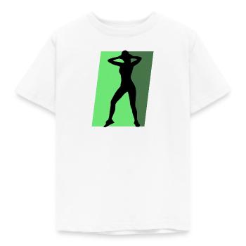 Aerobics Training Aerobic - Kinder T-Shirt - Weiß - Vorne - AI Model Kid Male (0cm)