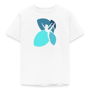 Entraîneur de gymnastique Équilibre sur les mains - T-shirt Enfant - blanc - Devant - AI Model Kid Male (0cm)