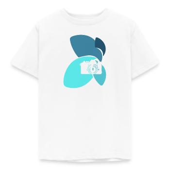 Photography Photographer SLR Camera - Kids' T-Shirt - white - Front - AI Model Kid Male (0cm)