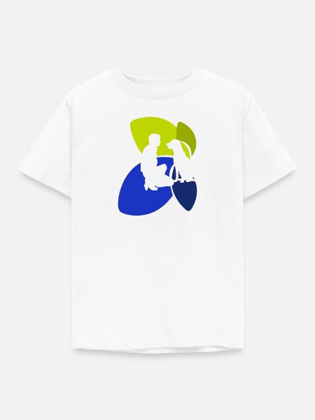 Hundeschule Hundeerzieher - Kinder T-Shirt - Weiß