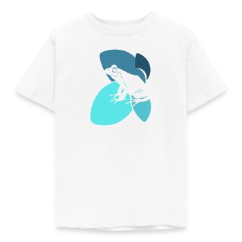 Grenouille Grenouille Prince Quark - T-shirt Enfant - blanc - Devant - AI Model Kid Male (0cm)