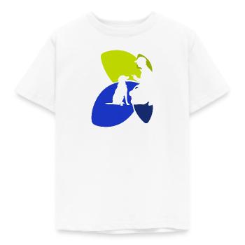 École canine Dresseur de chiens - T-shirt Enfant - blanc - Devant - AI Model Kid Male (0cm)