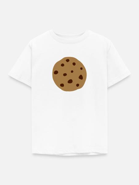 Keks - Kinder T-Shirt - Weiß