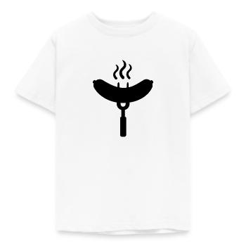 Saucisse - T-shirt Enfant - blanc - Devant - AI Model Kid Male (0cm)
