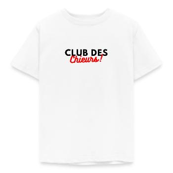 Club des chieurs - T-shirt Enfant - blanc - Devant - AI Model Kid Male (0cm)