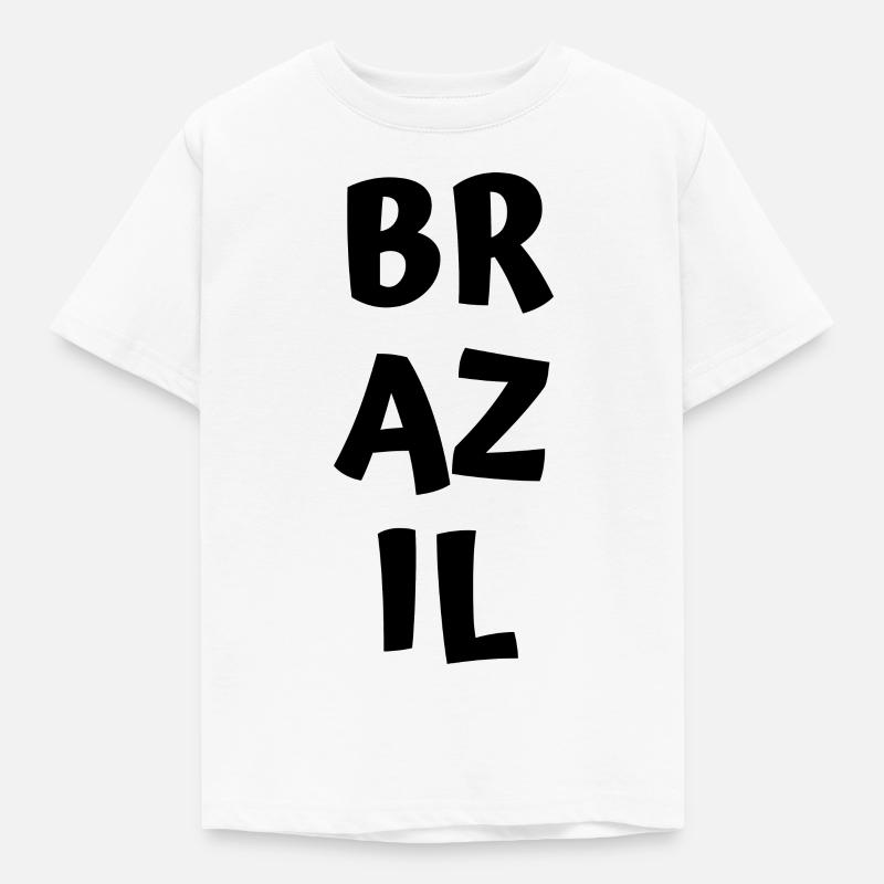 Brésil - T-shirt Enfant - blanc