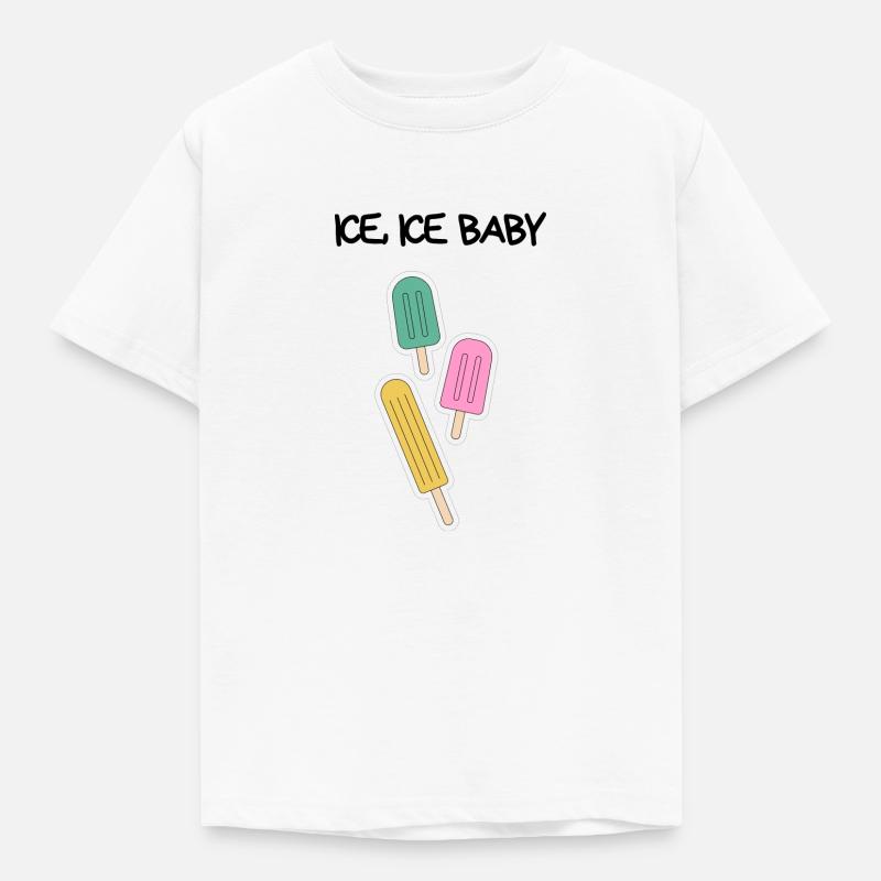 Eis Eis Baby - Kinder T-Shirt - Weiß