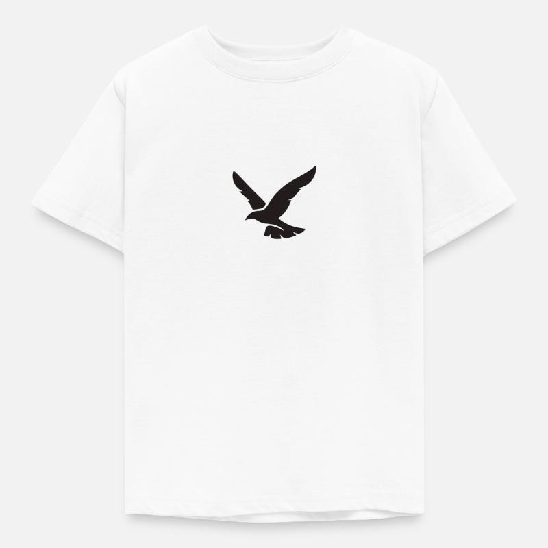 Vogel - Kinder T-Shirt - Weiß