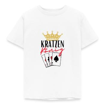 Roi du scratch - T-shirt Enfant - blanc - Devant - AI Model Kid Male (0cm)