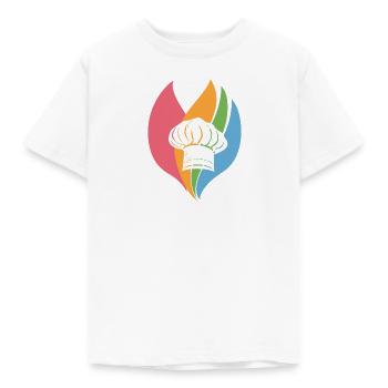 Cooking Hobby Chef - Kids' T-Shirt - white - Front - AI Model Kid Male (0cm)