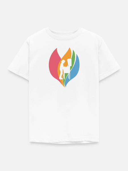 Flipper Zocker Zocken - Kinder T-Shirt - Weiß