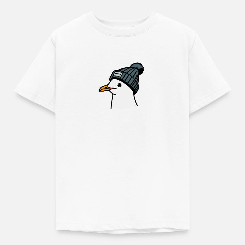Bleu mouette - T-shirt Enfant - blanc