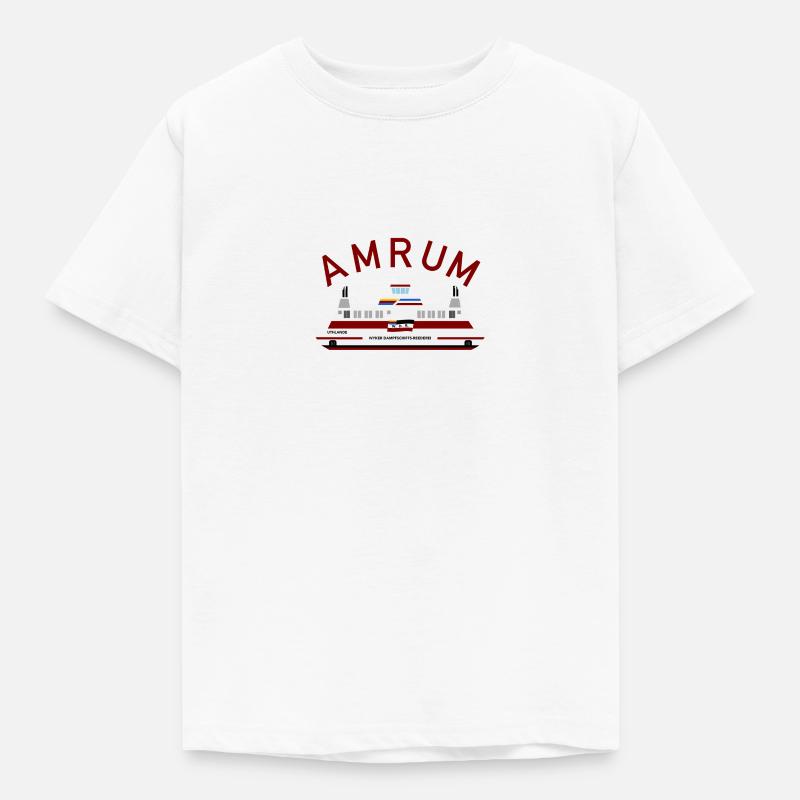 Uthlande with Amrum - Kids' T-Shirt - white