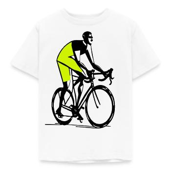 Bike Tour Bike Tour Bike Tour Bike Tour - Kids' T-Shirt - white - Front - AI Model Kid Male (0cm)