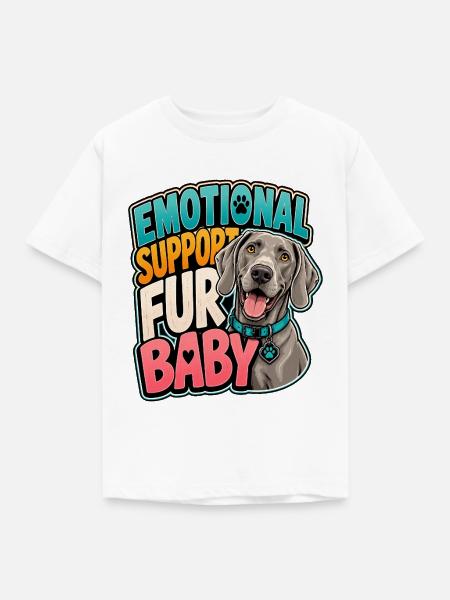 Weimaraner - Kinder T-Shirt - Weiß