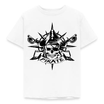 pirate - T-shirt Enfant - blanc - Devant - AI Model Kid Male (0cm)