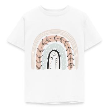 Rainbow - Kids' T-Shirt - white - Front - AI Model Kid Male (0cm)
