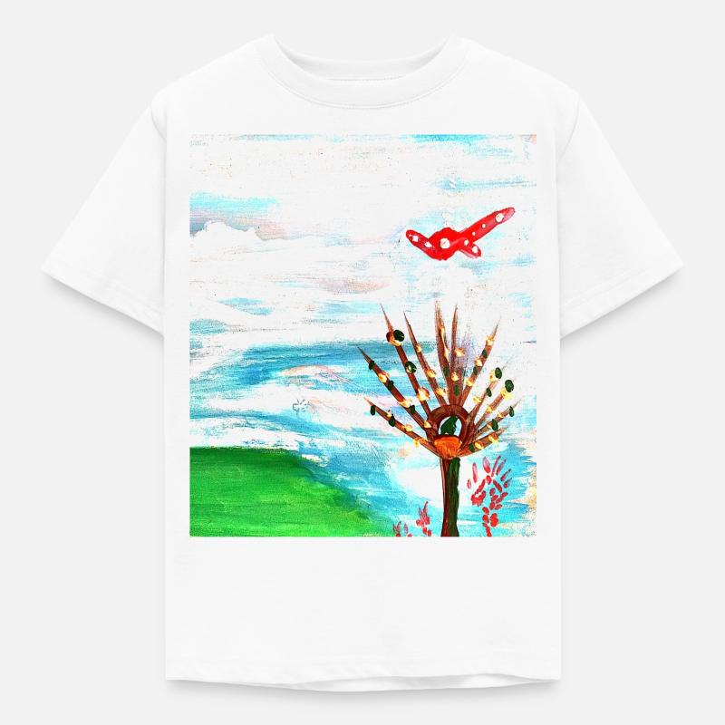 Ankunft - Kinder T-Shirt - Weiß
