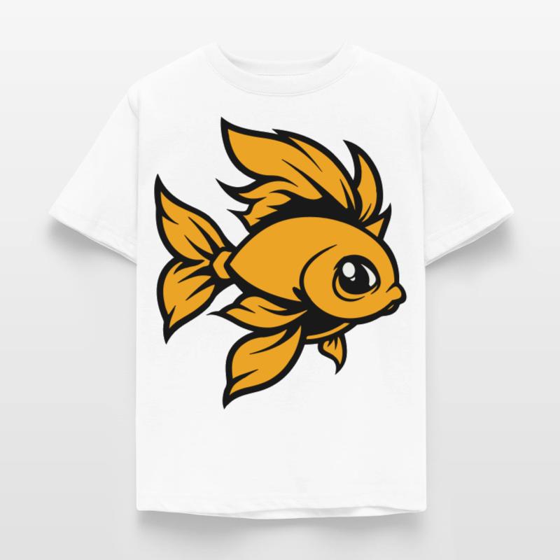 Goldfish Fish Comic Kids' T-Shirt