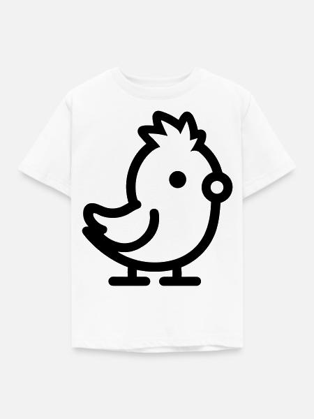 Küken - Kinder T-Shirt - Weiß
