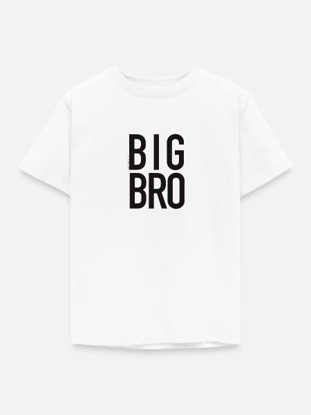 BIG Bro - Kinder T-Shirt - Weiß
