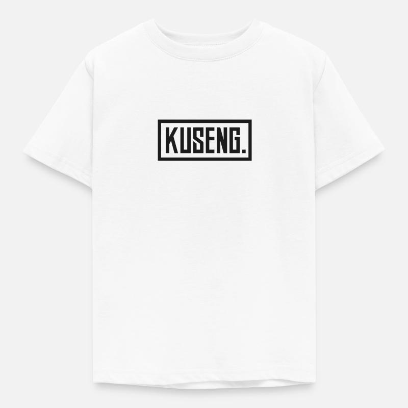 KUSENG. IMPRIMER - T-shirt Enfant - blanc