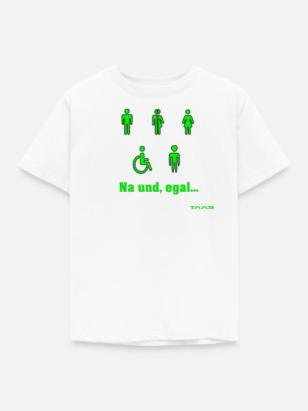 Alle sind gleich - Kinder T-Shirt - Weiß