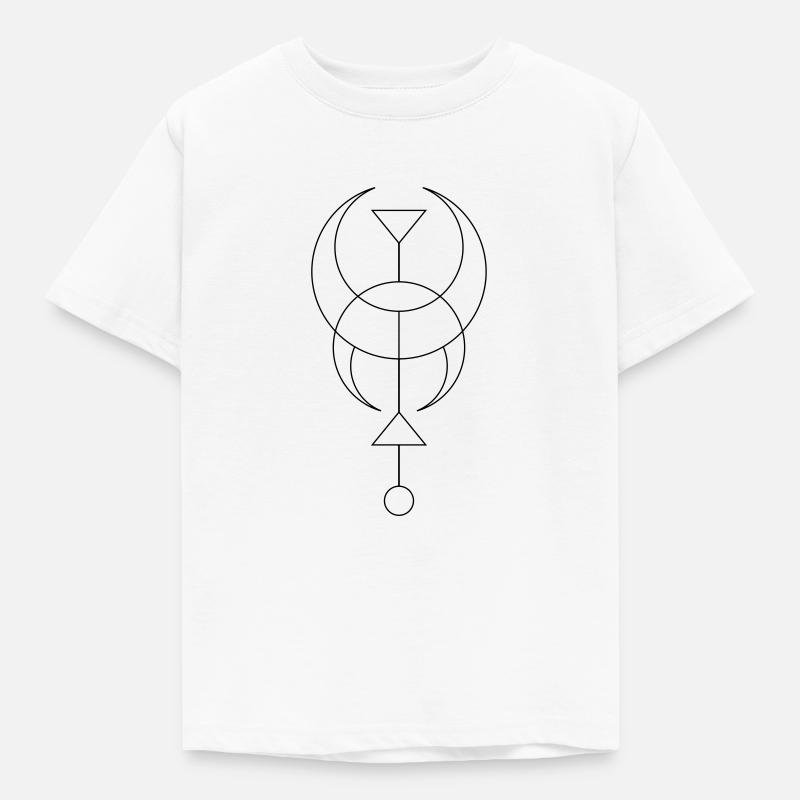 Moon - Lune - T-shirt Enfant - blanc