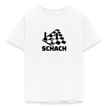 Schach - Kinder T-Shirt - Weiß - Vorne - AI Model Kid Male (0cm)